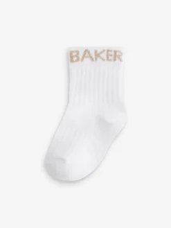 Baker by Ted Baker neutre - Bébé Chaussettes 5 Lot| Chaussettes Et Collants|Chaussettes