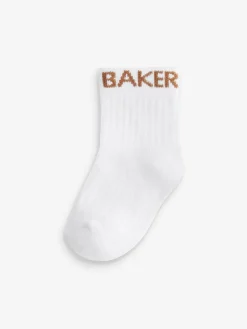 Baker by Ted Baker neutre - Bébé Chaussettes 5 Lot| Chaussettes Et Collants|Chaussettes