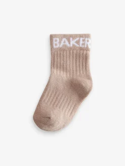 Baker by Ted Baker neutre - Bébé Chaussettes 5 Lot| Chaussettes Et Collants|Chaussettes
