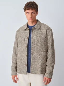 Best Next neutre - Veste à carreaux élégante en laine