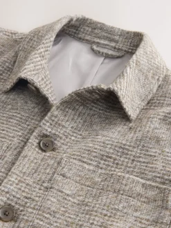 Best Next neutre - Veste à carreaux élégante en laine