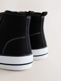 Outlet Next - À lacets High Top Trainers Noir