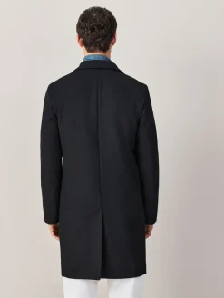 Best Next Noir - Ajustement régulier - Manteau Epsom en laine
