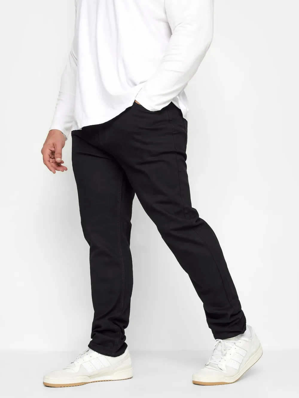 Best BadRhino Big & Tall Noir - Jean stretch