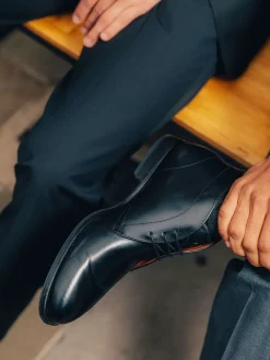 Base London Noir - Bottes chukka Wallis|Homme Bottes