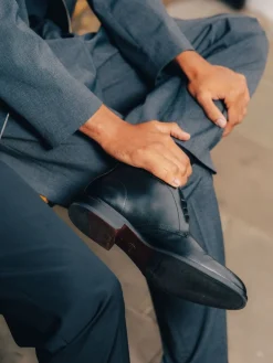 Base London Noir - Bottes chukka Wallis|Homme Bottes