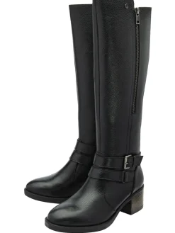 Lotus Noir - Bottes hauteur genou|Femme Bottes