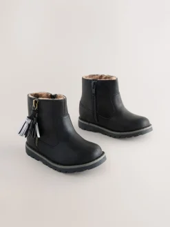 Clearance Next - Bottines Chelsea zippées à glands Noir