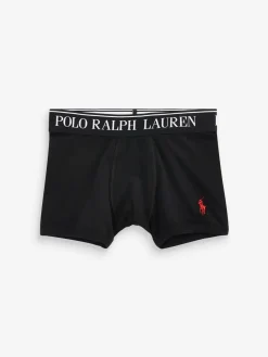 Polo Ralph Lauren Noir - Boxers en coton stretch à logo 5 Lot