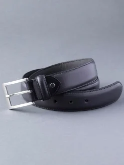 Clearance Lakeland Leather Noir - Ceinture Staveley en cuir