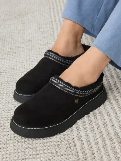 Outlet Skechers Noir - Chaussons Keepsakes Lite Cosy Fest