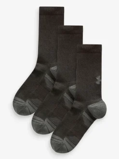 Under Armour Noir - Col rond - Lot de 3 chaussettes Performance Tech|Homme Chaussettes|Chaussettes