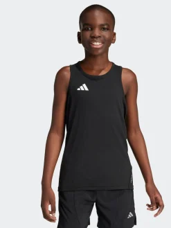 adidas Noir - Débardeur Team pour enfant| Bodies Et Débardeurs