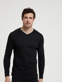 Online Mountain Warehouse Noir - Haut thermique Talus homme