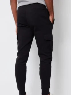 Threadbare Noir - Jogging style cargo|Homme Joggings