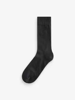 Sale Next Noir à logo - Chaussettes fraîches brodées durables