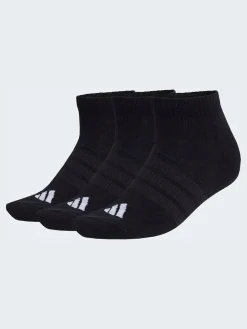 adidas Noir - Lot de 3 paires de chaussettes basses rembourrées Essentiels|Homme Chaussettes|Chaussettes