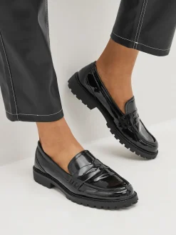 Best Next Noir - Mocassins vernis épais