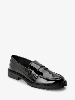 Best Next Noir - Mocassins vernis épais