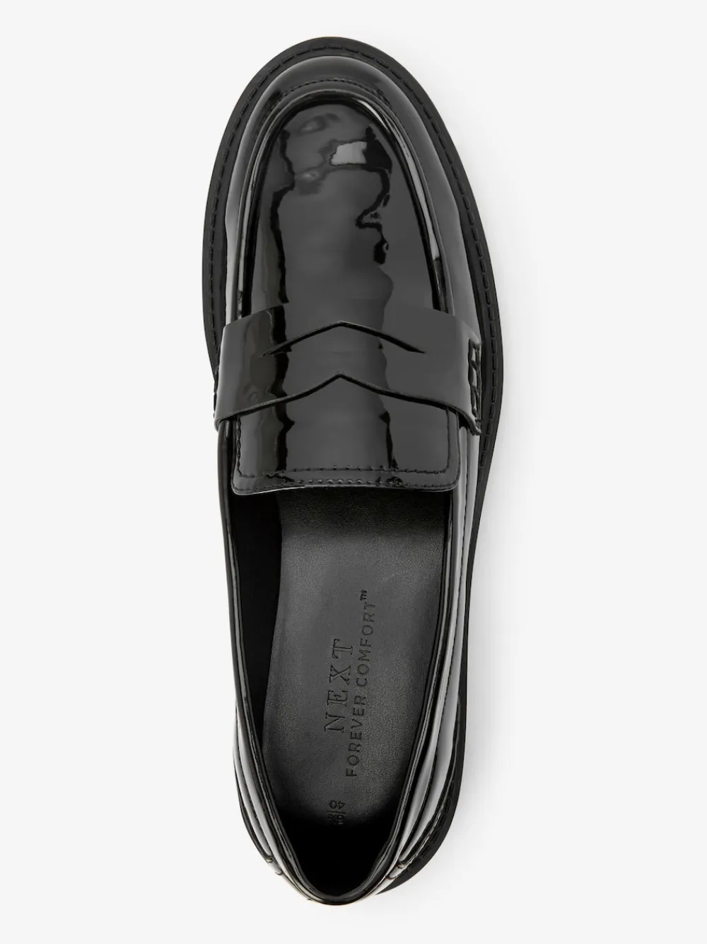 Best Next Noir - Mocassins vernis épais