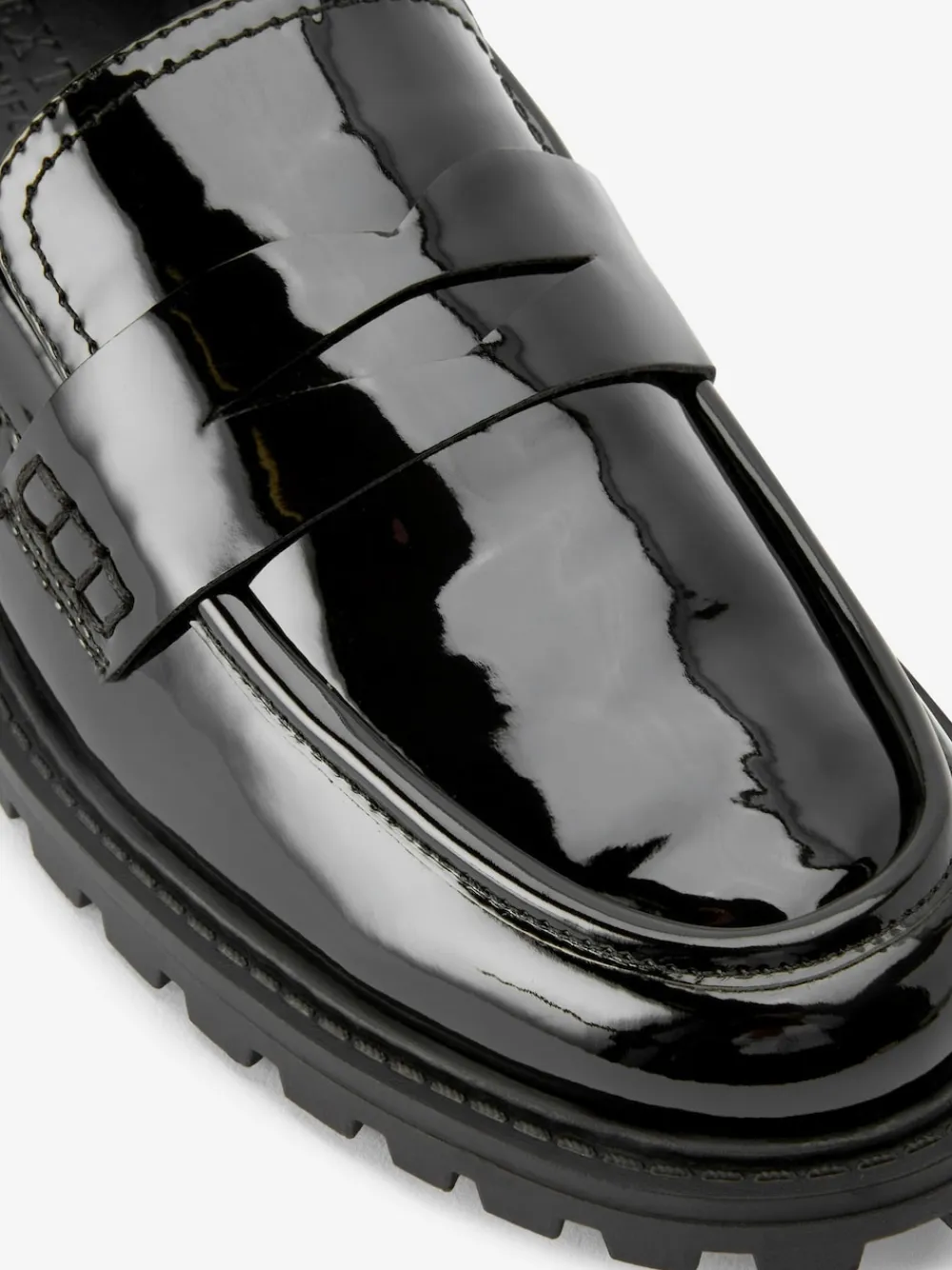 Best Next Noir - Mocassins vernis épais