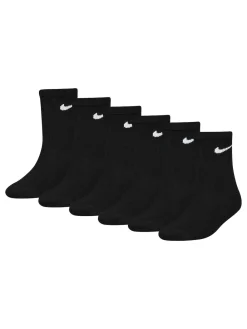 Best Nike Noir - Chaussettes Col rond pour petits enfants 6 Lot