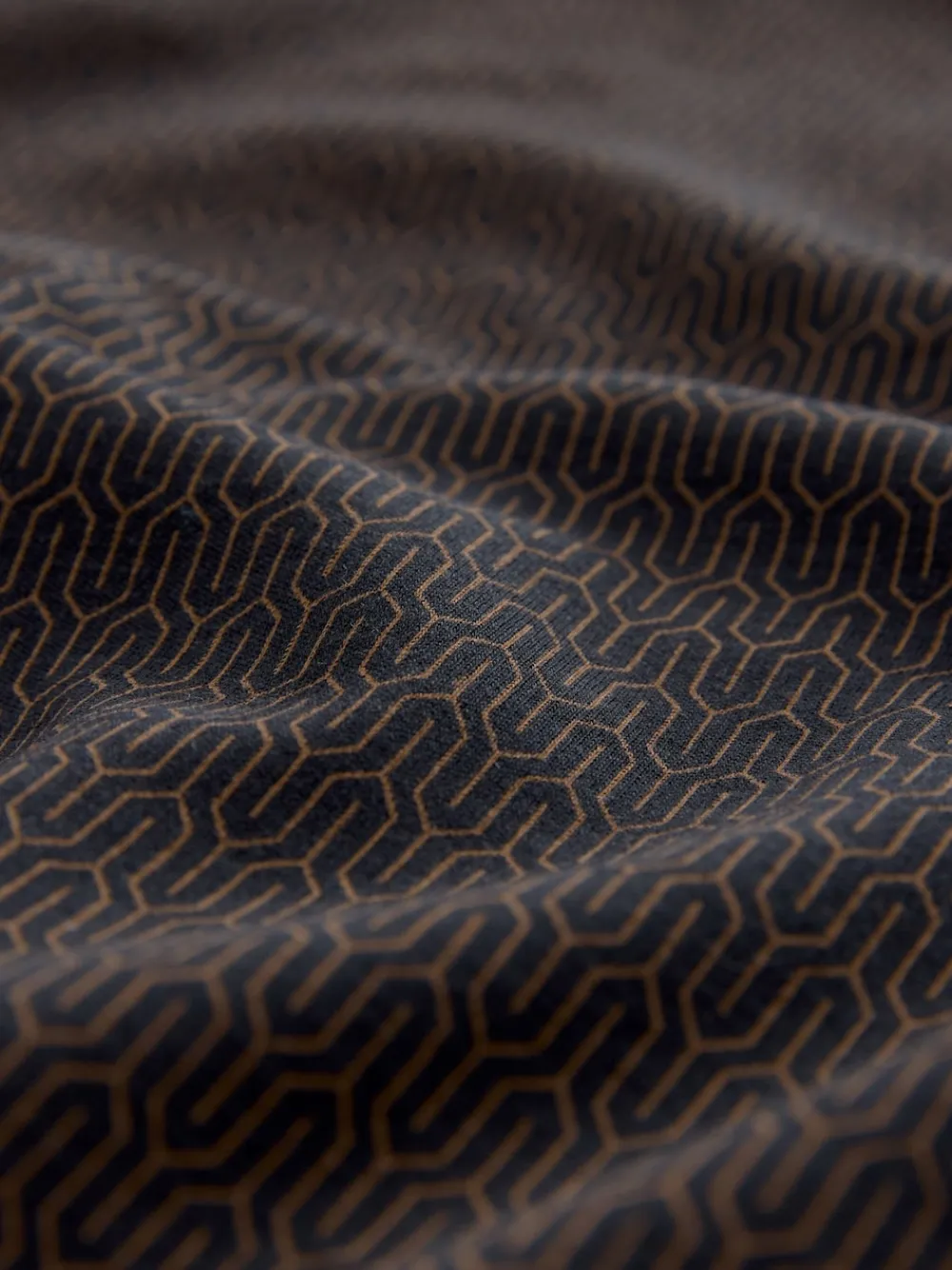 Best Next Noir - Polo à motif quart de zip