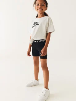 Hot Nike Noir - Shorts Pro Dri-FIT petits enfants