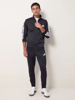 Clearance adidas - Survêtement Sportswear Basic 3 bandes en tricot Noir