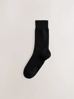 Outlet Next Noir motif cerf - Lot de 5 - Chaussettes brodées Multi Stag Lasting Fresh