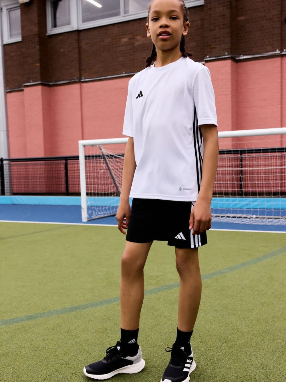 adidas - Short Tiro 24 enfant Noir/Blanc