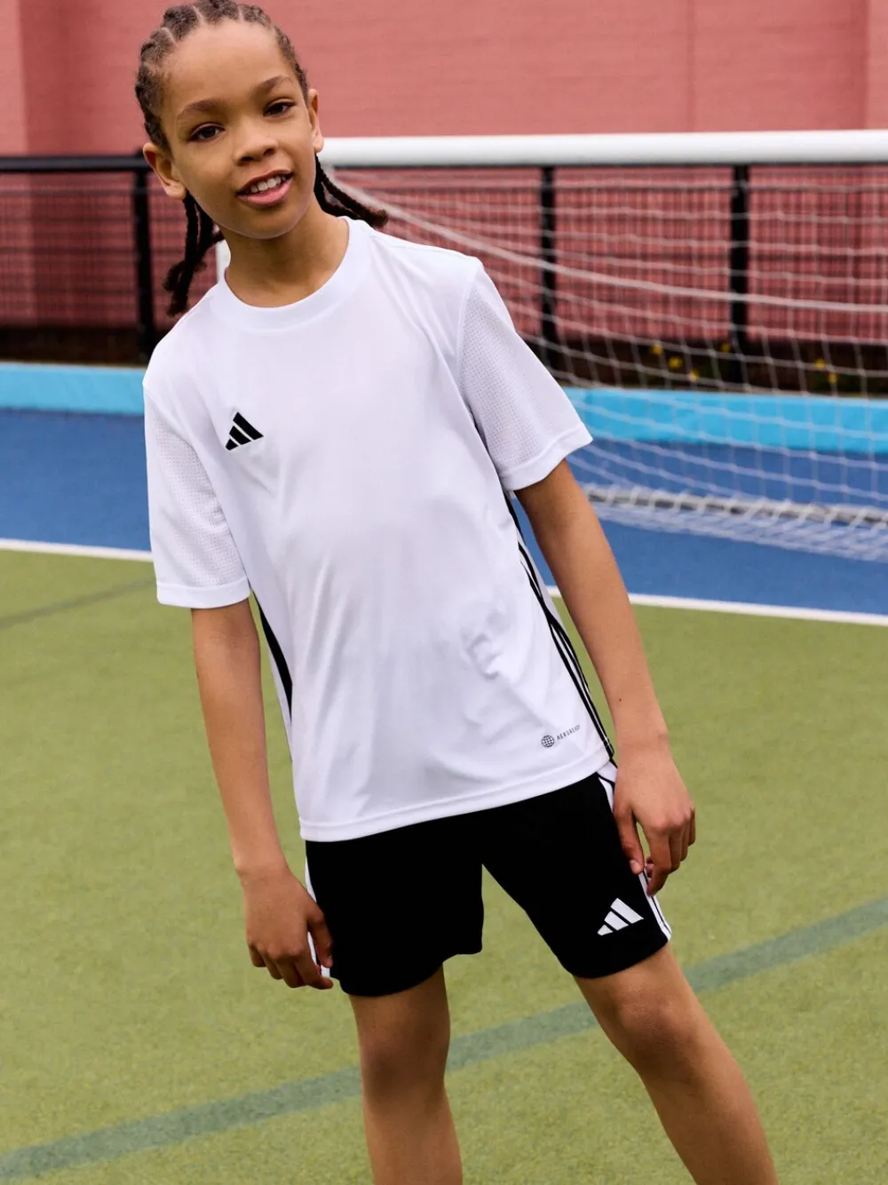 adidas - Short Tiro 24 enfant Noir/Blanc