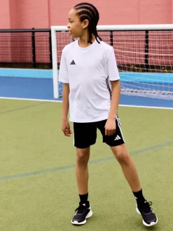 adidas - Short Tiro 24 enfant Noir/Blanc