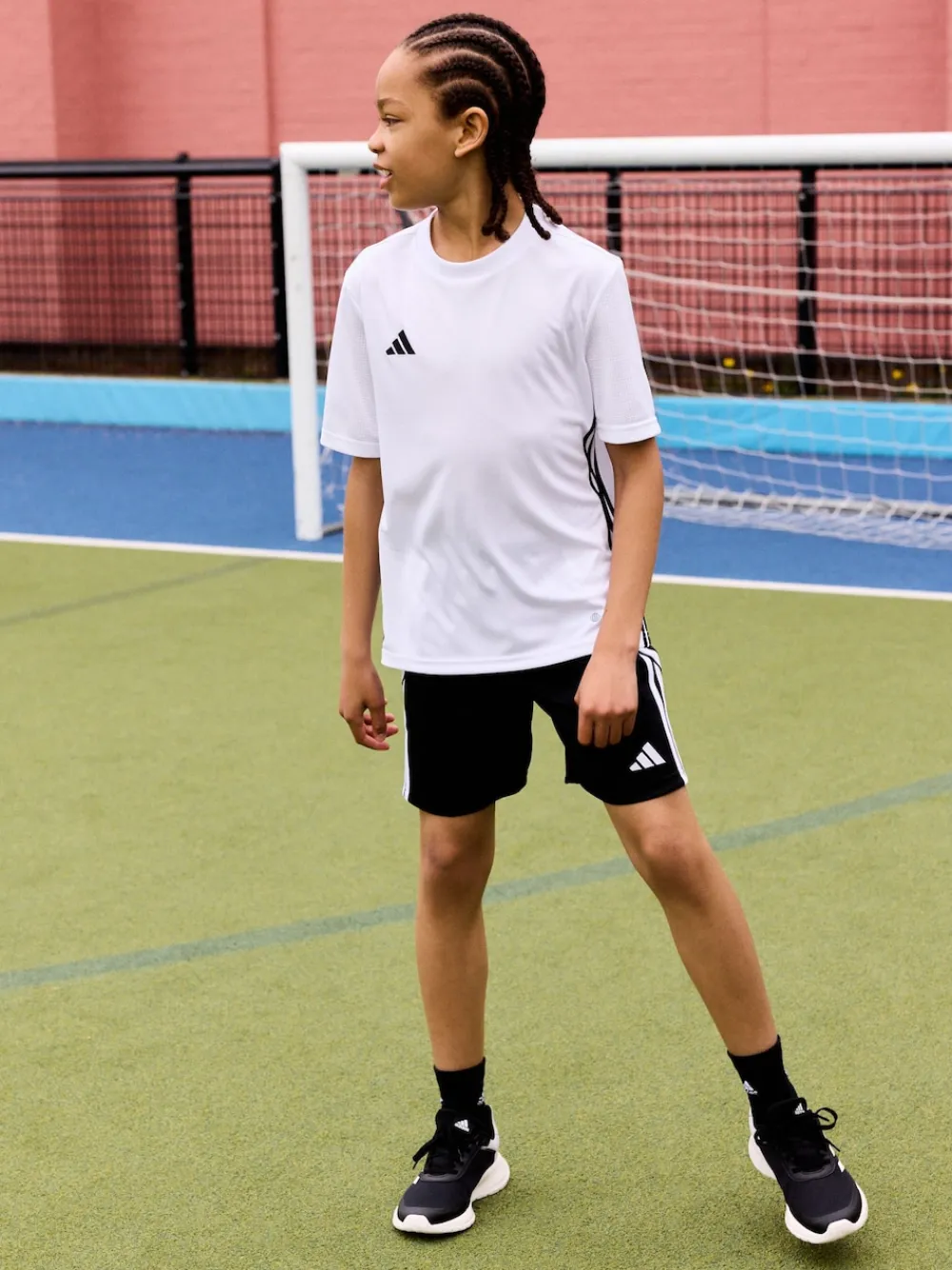 adidas - Short Tiro 24 enfant Noir/Blanc