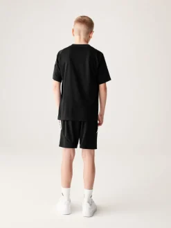 adidas - Short Tiro 24 enfant Noir/Blanc