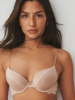 Best Next Noir/Nu - Lot de 2 Soutiens-gorge A-E Smoothing Ultimate Comfort