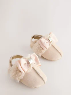 Best Baker by Ted Baker os - Mules Padders bordées de fausse fourrure bébé fille