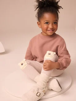 Best Next Ours rayé écru - Leggings embellis (3mths-7yrs)