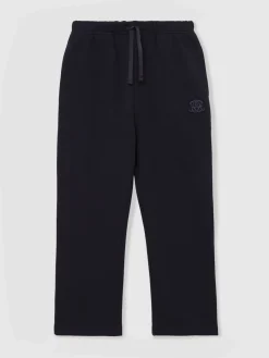 Outlet Reiss Pantalon de jogging Mellor en coton brodé à monogramme