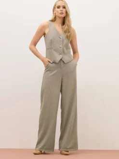 Best Long Tall Sally Pantalon à chevrons