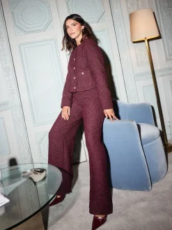Best Friends Like These Pantalons Jambe large X Lucy Mecklenburgh Boucle