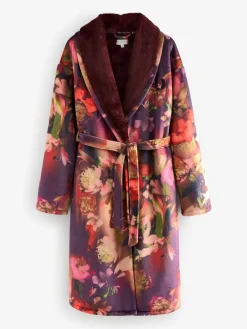 B by Ted Baker Peignoir douillet bordeaux|Femme Robes De Chambre
