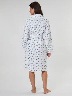 Outlet Loungeable Peignoir Blueberry imprimé léger