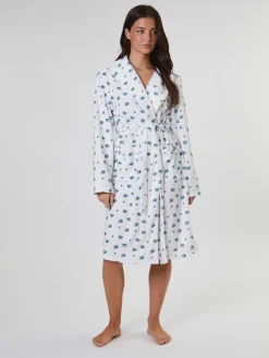 Outlet Loungeable Peignoir Blueberry imprimé léger