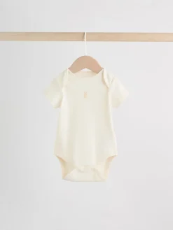 Best Next Personnage pastel multicolore - Lot de 7 bodies bébé à manches courtes