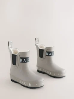 Baker by Ted Baker Pierre - bottes de bien-être doublées de fausse fourrure garçon| Bottes De Pluie