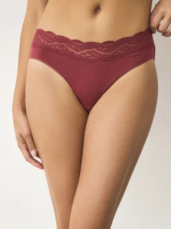 Best Next Pois imprimés - Culotte en coton et dentelle 7 Pack Échancrure haute