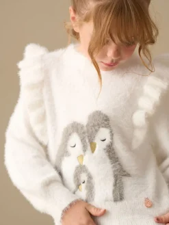 Best Angel & Rocket Pull Penguin en maille