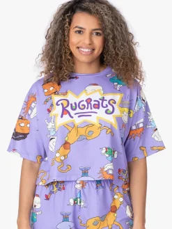 Vanilla Underground Pyjama court Rugrats Ladies Licensing|Femme Pyjamas|Vêtements Détente