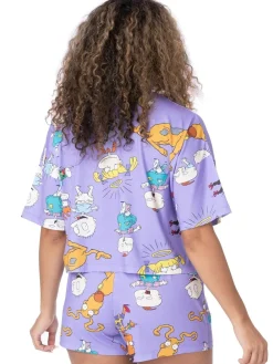 Vanilla Underground Pyjama court Rugrats Ladies Licensing|Femme Pyjamas|Vêtements Détente